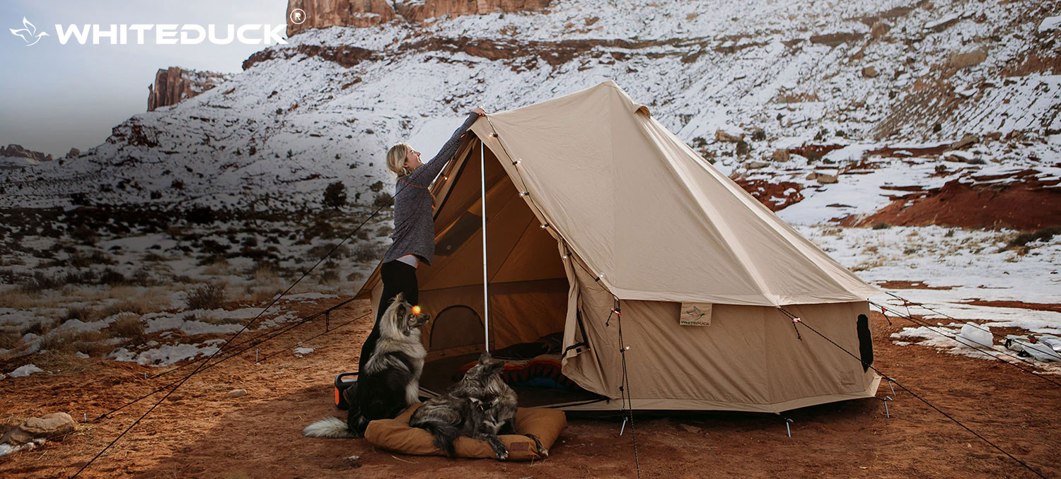 ホワイトダック テント